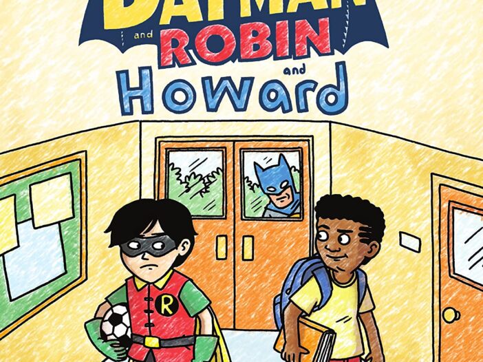 Batman and Robin and Howard cover