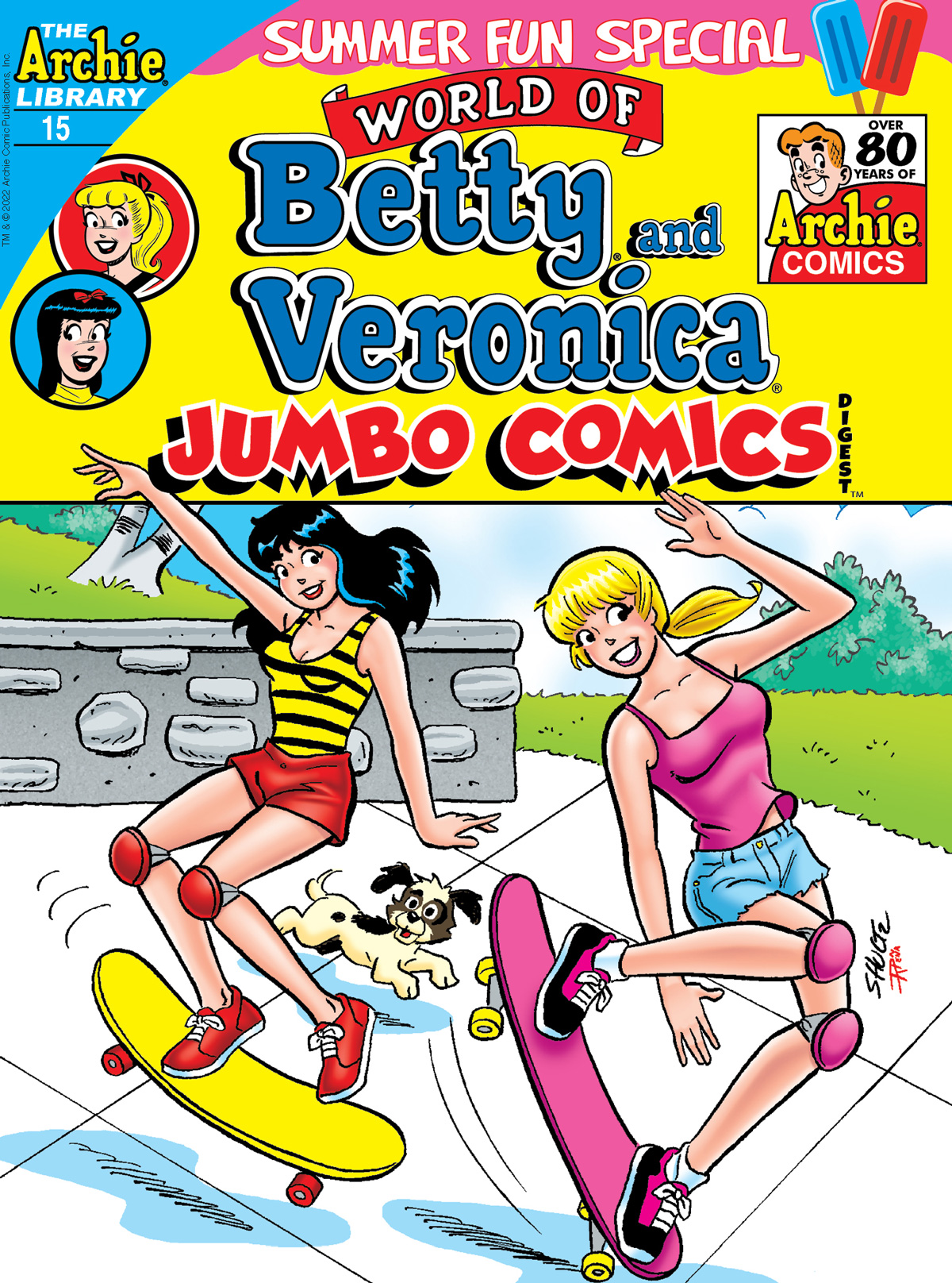 Cover of World of Betty & Veronica Jumbo Comics Digest #15