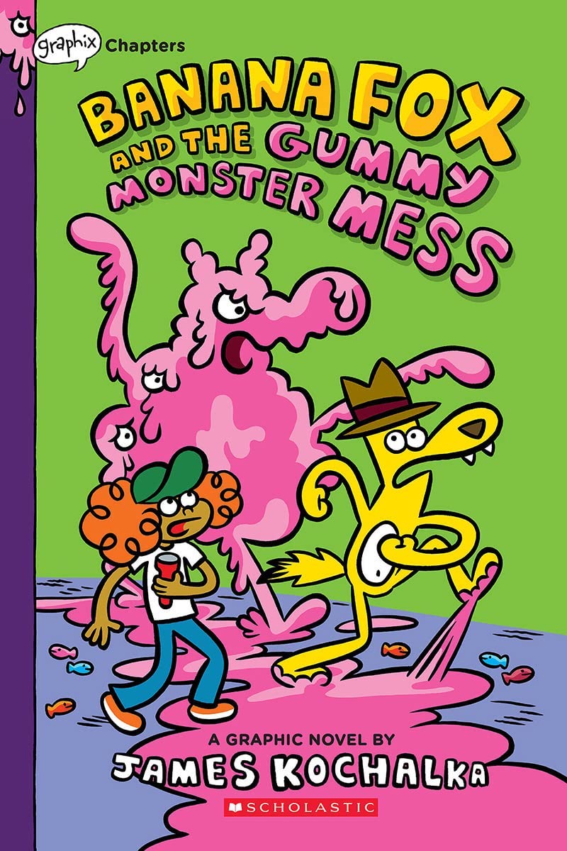 Cover of Banana Fox and the Gummy Monster Mess