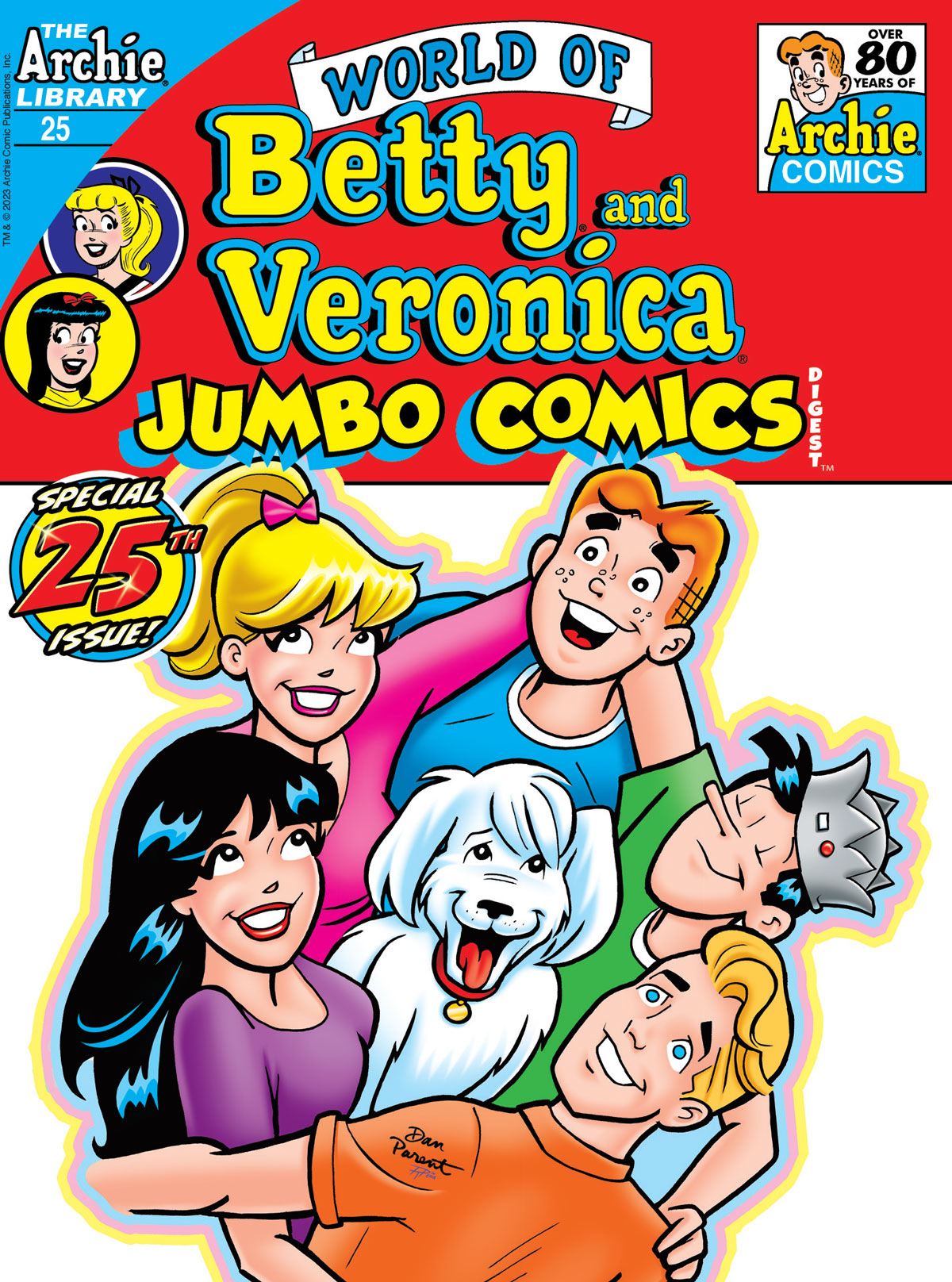 Cover of Betty and Veronica Jumbo comics #25