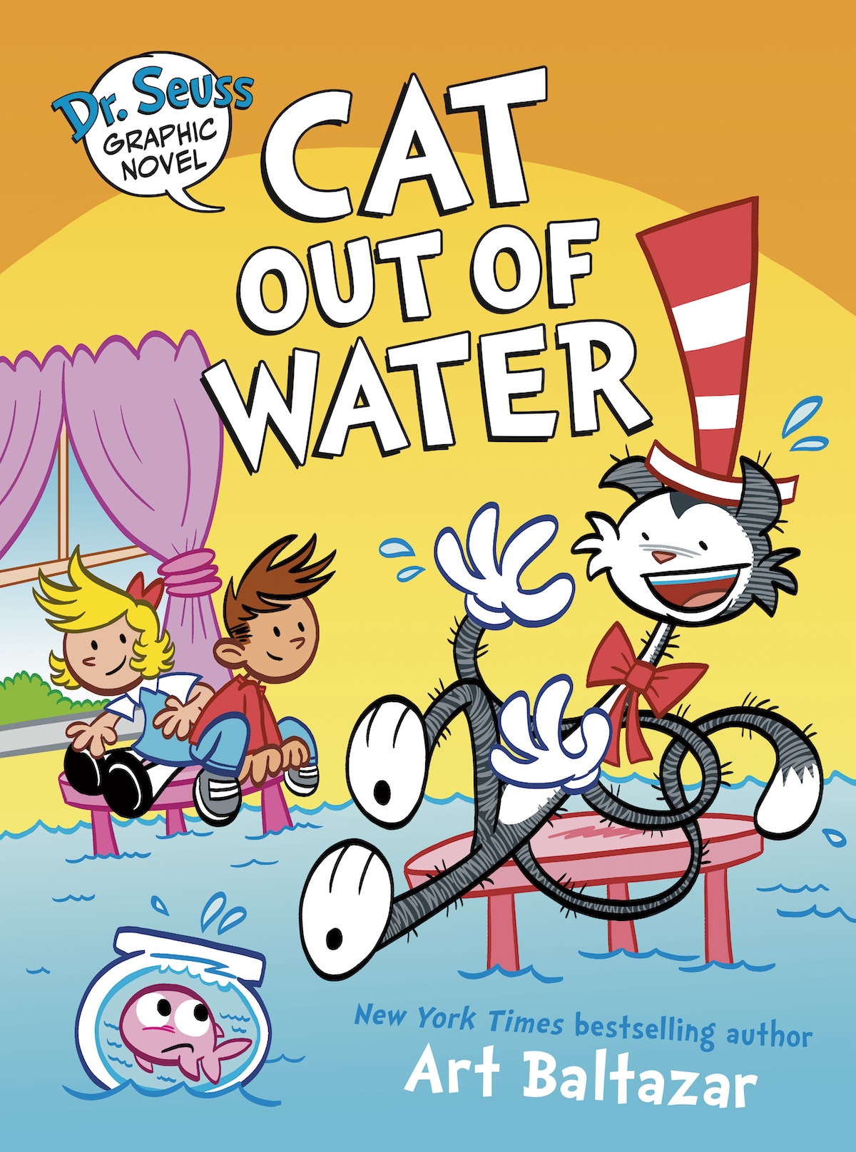 Cat Out of Water cover by Art Baltazar