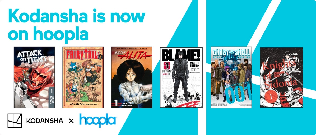 Hoopla Expands Manga Category With Kodansha Titles | News