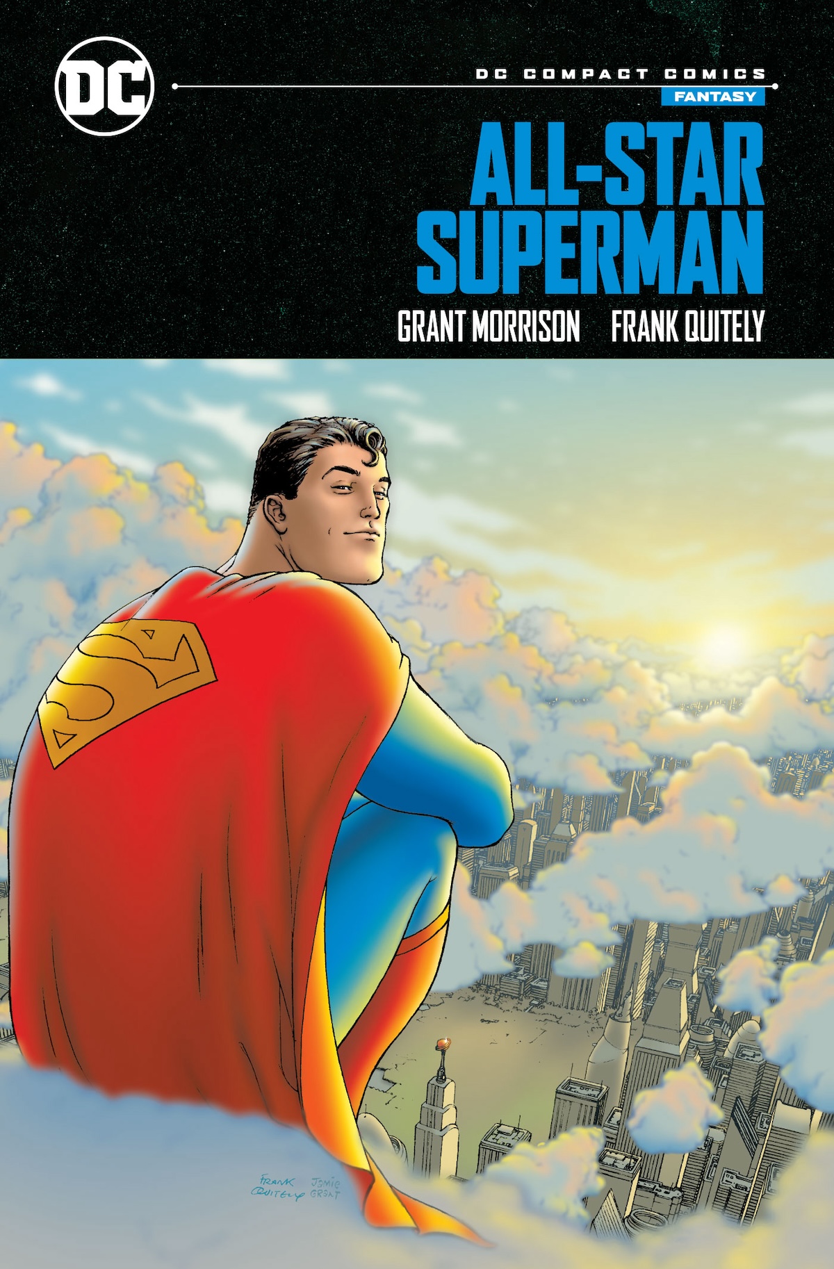 All-Star Superman by Grant Morrison and Frank Quitely cover for DC Compact Comics 