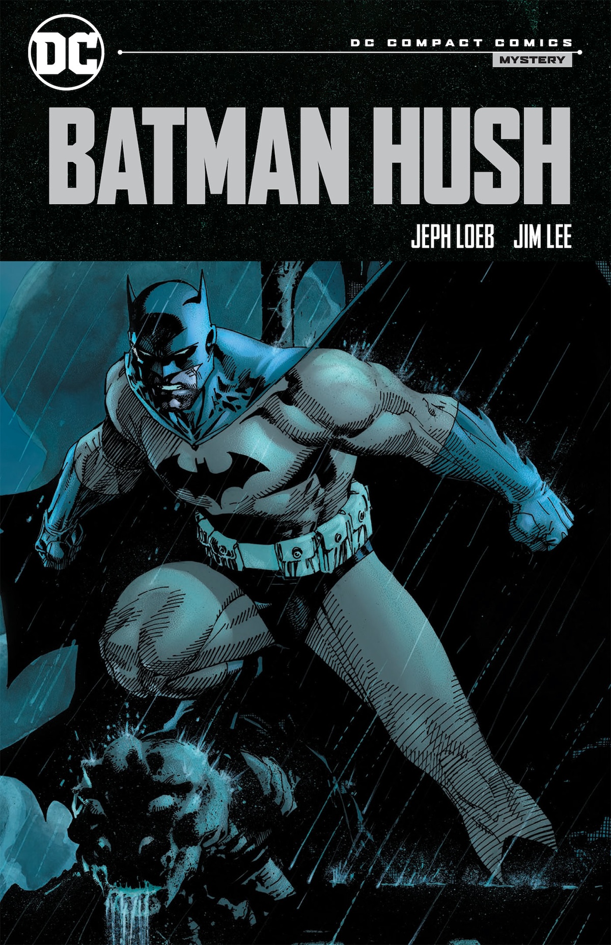 Batman: Hush by Jeph Loeb and Jim Lee cover for DC Compact Comics 