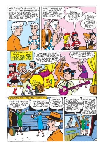 Archie Jumbo Comics Digest #348 Little Archie story preview page